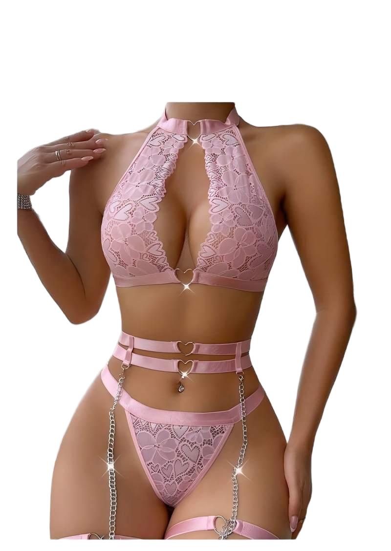 Set Lingerie Seksi Push Up den - Lingerie ulasan dan harga