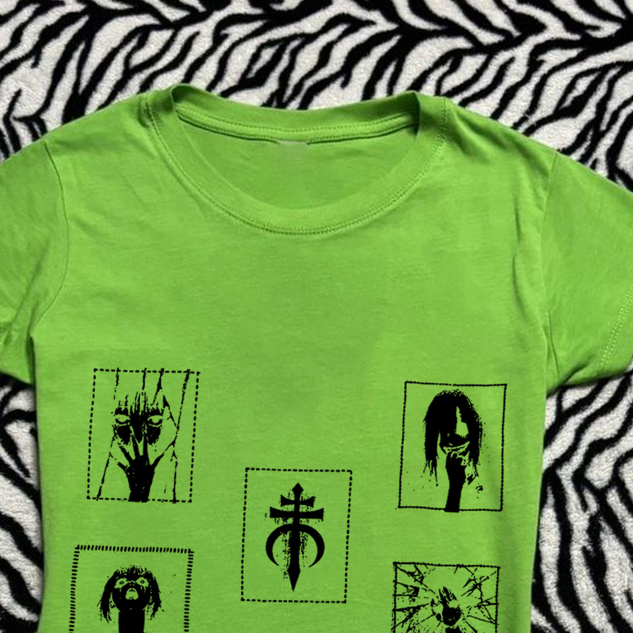 Atasan Crop Wanita Vintage 200 - Y2K Graphic Baby Tee Crop ulasan dan harga